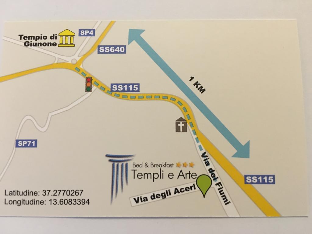 B&B Templi E Arte Villaggio Mosè Εξωτερικό φωτογραφία